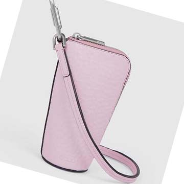 Women's Ecco Journey Midi Pouches Pink | USA 357ZUT